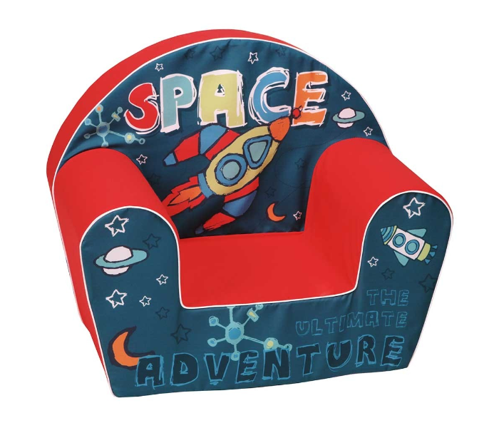 Delsit DT8-1918C Space Arm Chair For Kids - Red and Blue - Zoom Image