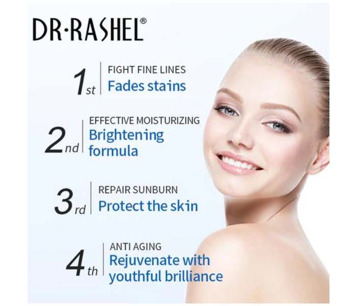 Dr Rashel DRL- 1616 Set of 3 Pack Anti-Aging Moisturizing Vitamin C Hyaluronic Acid And Retinol Facial Serum - Zoom Image 6