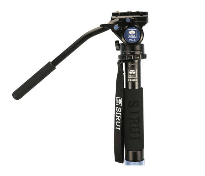 Sirui P-204SR Aluminum Monopod with VA-5 Head - Black - Zoom Image 5