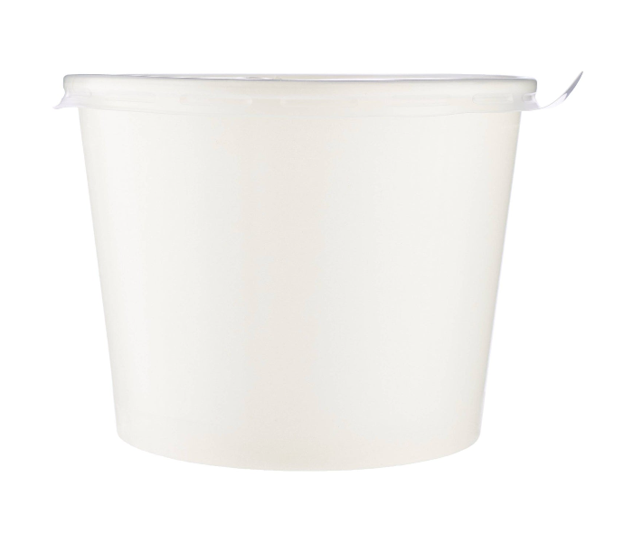 Hotpack HSMPSB500 5 Pieces 500ml Paper Soup Bowl - White - Zoom Image 2