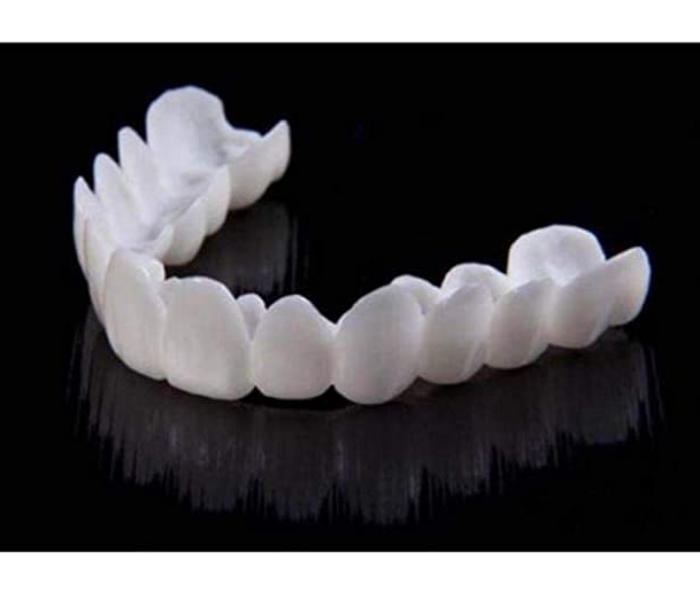 Generic Teeth Veneers Whitening Snap On Smile Teeth Cosmetic Denture Instant Perfect Smile Teeth Fake Tooth Cover Oral Hygiene Tools - White - Zoom Image 3