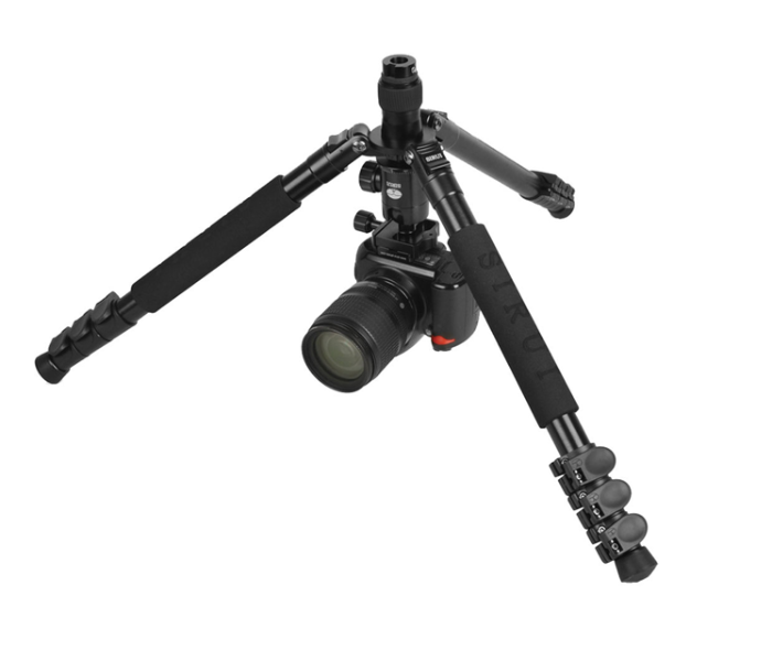 Sirui ET-1004 Aluminum Tripod with E-10 Head - Black - Zoom Image 4