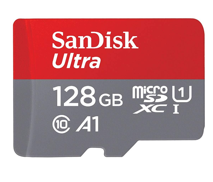 SanDisk SDSQUAR-128G-GN6MA 128GB Class 10 microSDXC Memory Card - Zoom Image 1