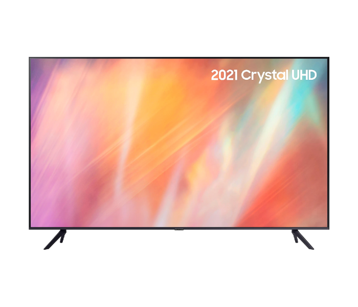 Samsung 55AU7100 55 Inch UHD 4K HDR Smart TV - Black - Zoom Image 1