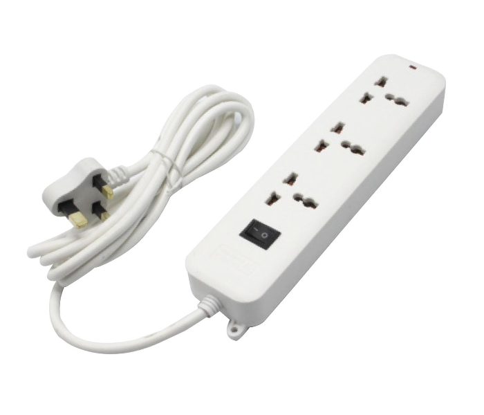 G-Power G503 Three Socket Extension - White - Zoom Image