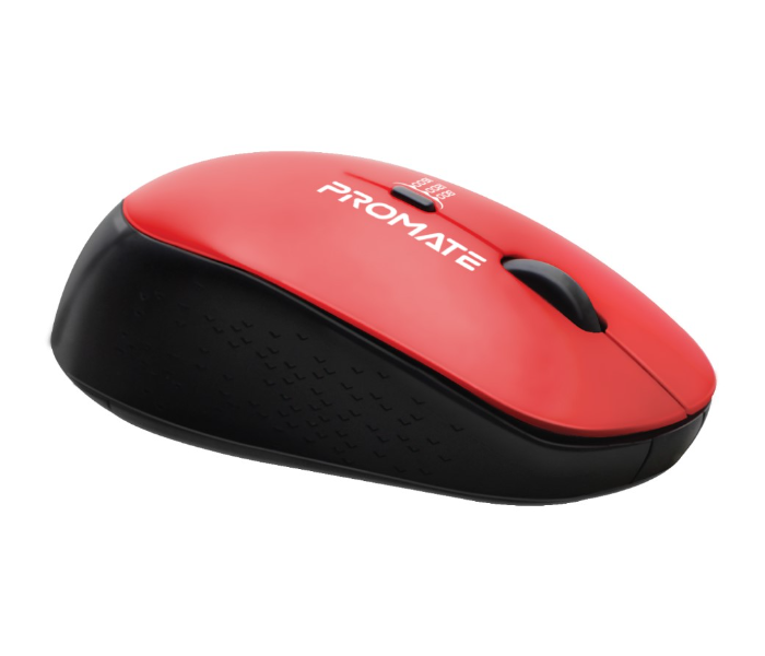 Promate Professional Precision Tracking Comfort Grip Wireless Mouse - Red - Zoom Image 1