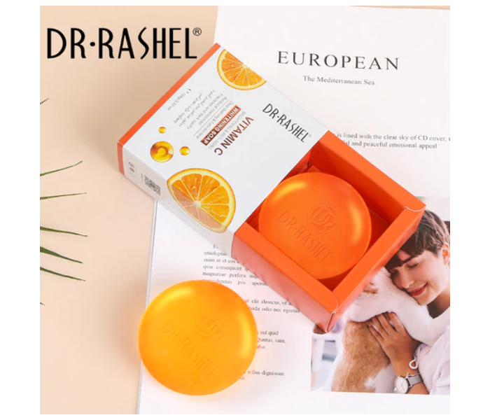 Dr Rashel DRL-1545 100g Vitamin C Brightening Deep Cleansing Even Skin Tone Soap - Zoom Image 1