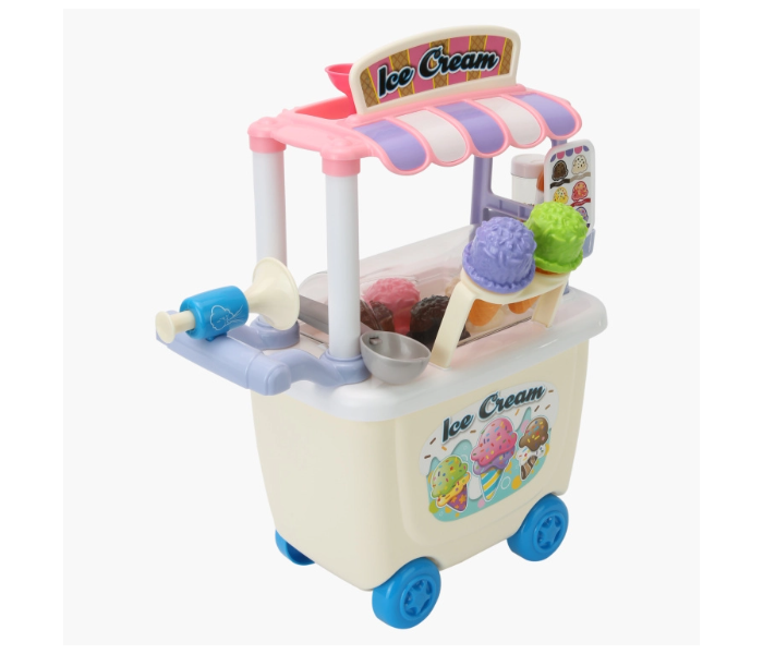 PlayGo 3523 28 Pieces Musical Ice-Cream Cart Toy for Kids - Zoom Image 4