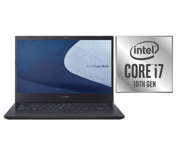 ASUS EXPERTBOOK   P2451FB-EK0053R 14 Inch FHD Intel Core i7 10510U Processor 16GB RAM 512GB SDD 2GB NVIDIA Graphics Windows 10 Pro - Black - Zoom Image 2