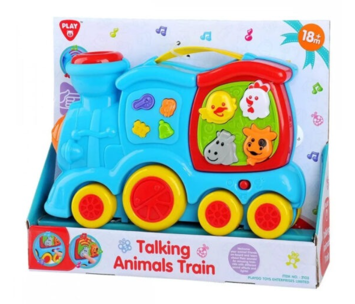 PlayGo 2103 Talking Animals Train Toys For Kids - Zoom Image 1