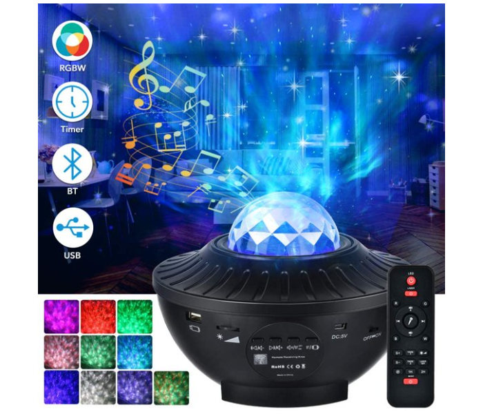 Galaxy Ocean Galaxy Led Night Light for Kids - Zoom Image 1