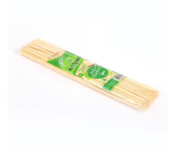 Hotpack BS12 100 Pieces 12 Inch Bamboo Skewer - Zoom Image 1