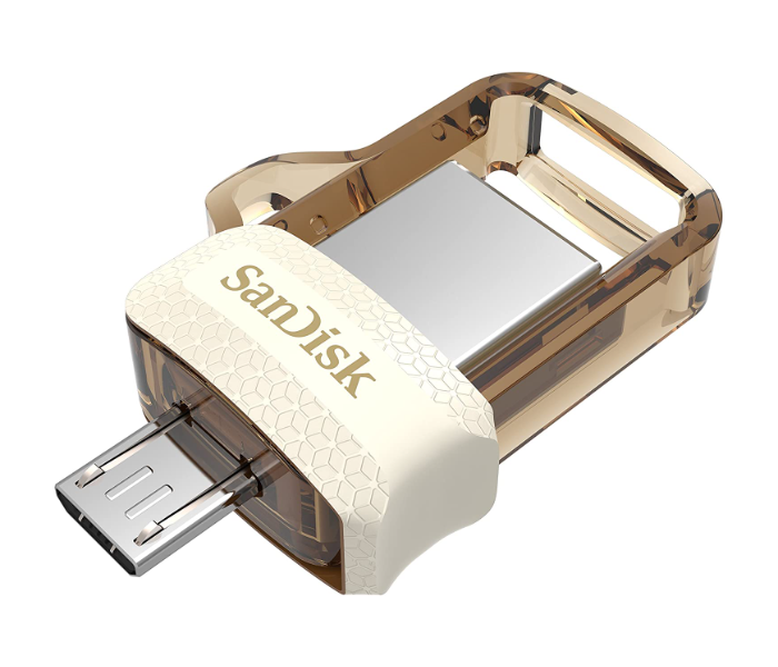 SanDisk SDDD3-032G-G46GW 32GB Ultra Dual Drive USB 3.0 Flash Drive - Gold Edition - Zoom Image 1