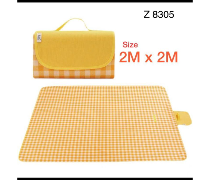 2MX1.5M Portable Waterproof Travel Outdoor Picnic Carpet Mat - Assorted - Zoom Image