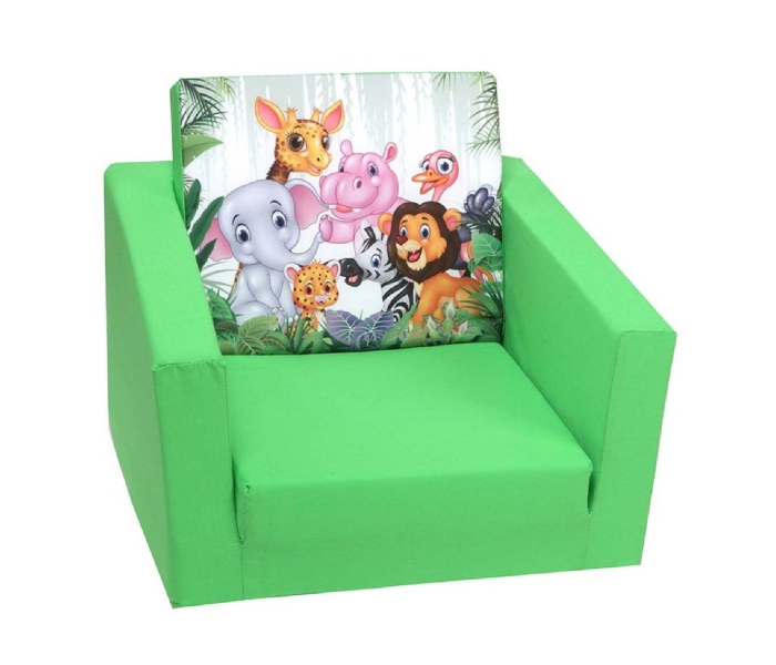 Delsit DT5-1924 Animal Printed Sofa For Kids - Green - Zoom Image