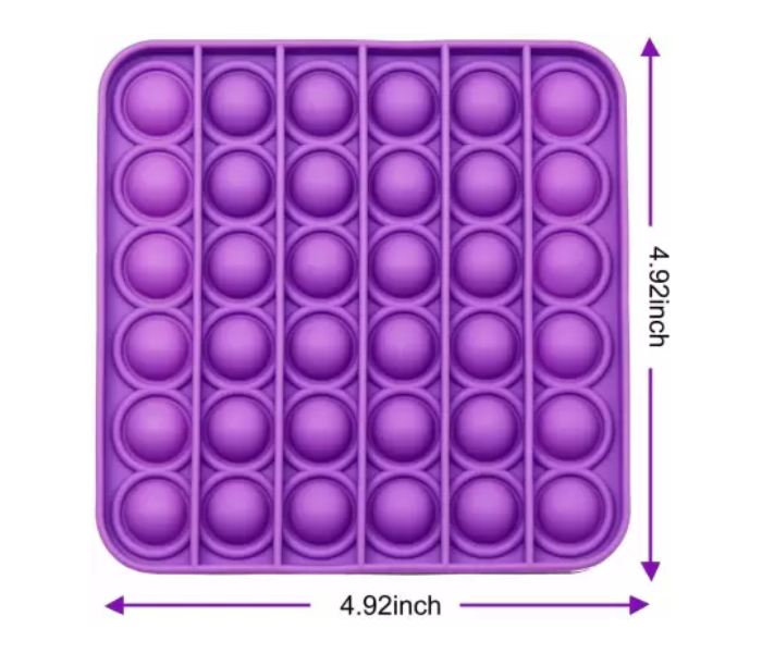 Pop It Purple Square Toy For Kids - Purple - Zoom Image 5