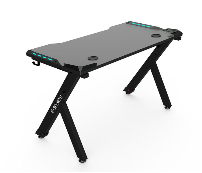 Chaho R-29 E-Sports Gaming Table Desk with Backlight - Black - Zoom Image 3