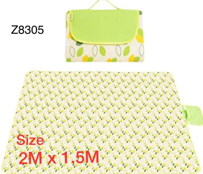 2MX2M Portable Waterproof Travel Outdoor Picnic Carpet Mat - Assorted Color - Zoom Image