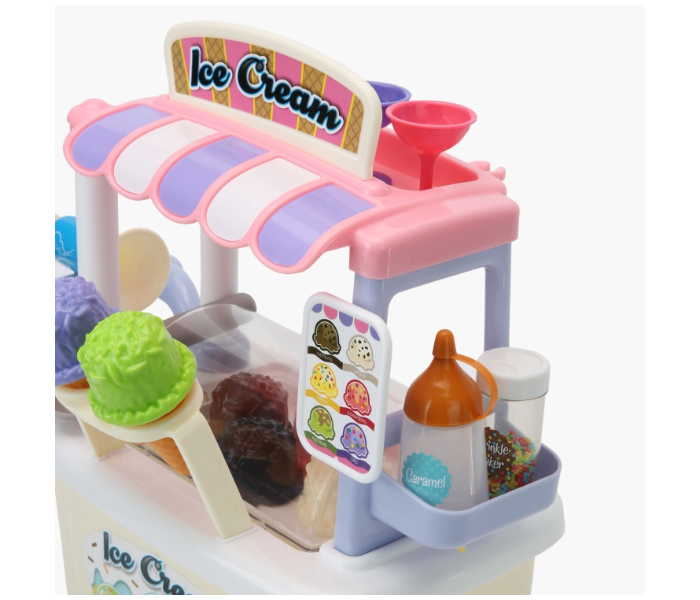 PlayGo 3523 28 Pieces Musical Ice-Cream Cart Toy for Kids - Zoom Image 5