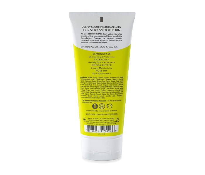 All Good 130448 6 Oz Lemon Grass Body Lotion - Zoom Image 3