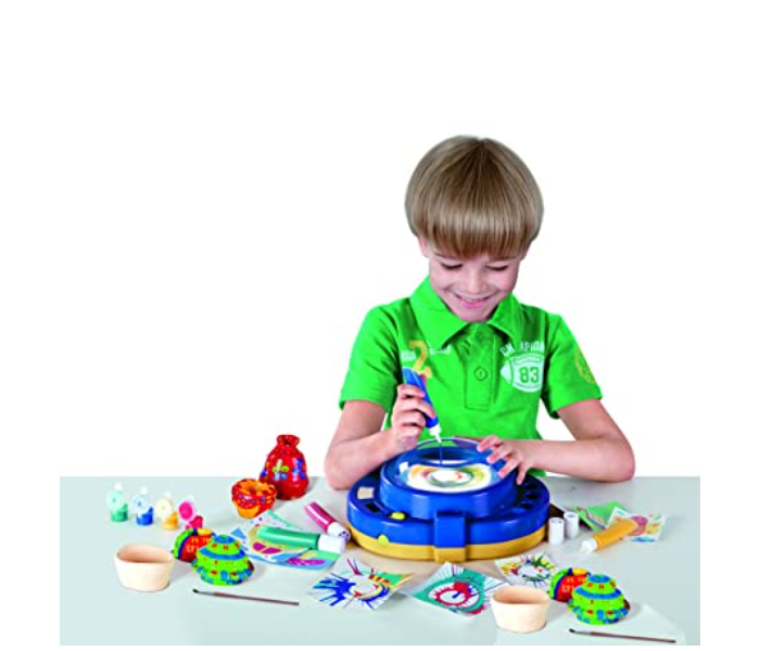 PlayGo 2 In 1 Paint and Pottery Wheel for Kids - Zoom Image 3