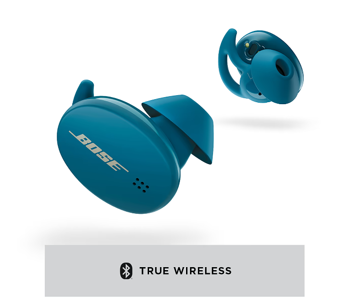 Bose Sport 805746-0020 In-Ear Truly Wireless Earbuds with Mic - Blue - Zoom Image 2