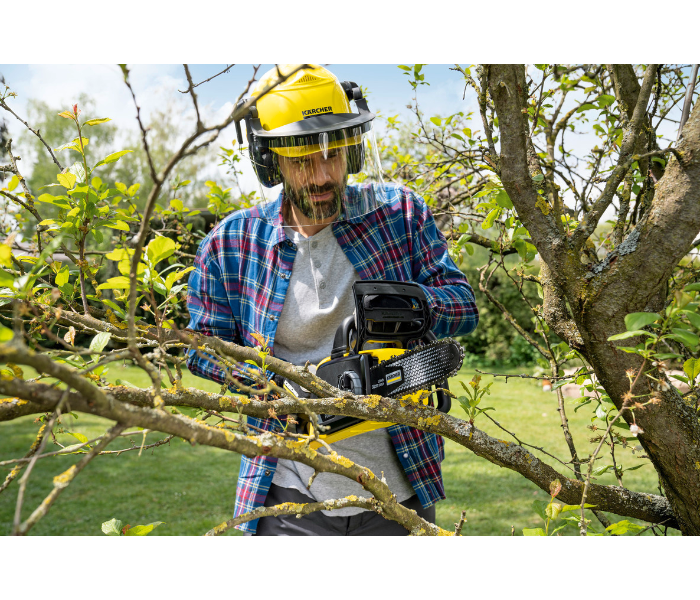 Karcher 14440010 CNS 18-30 Battery Chain Saw - Yellow and Black - Zoom Image 5