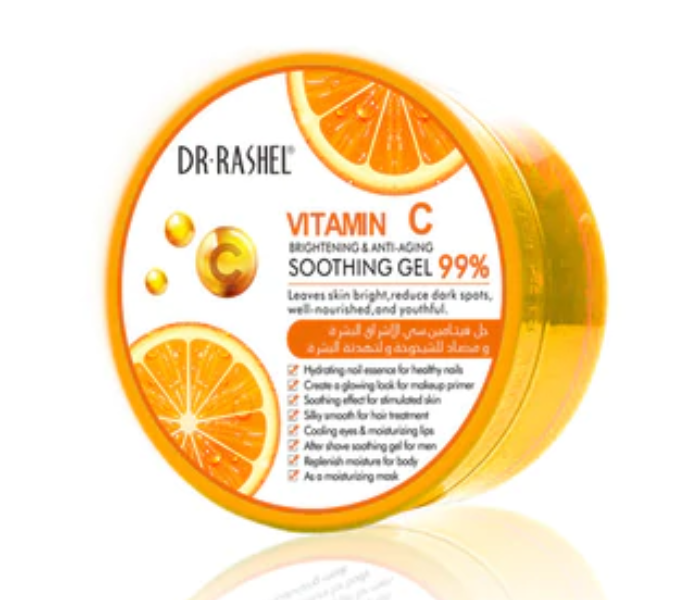 Dr Rashel DRL-1516 300g Vitamin C Brightening and Anti-Aging Soothing Gel Clear - Zoom Image 3