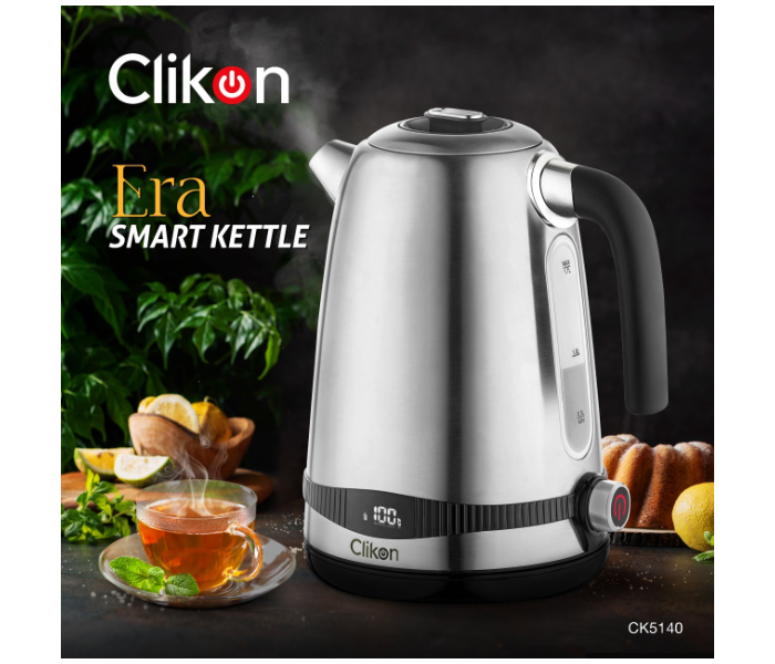 Clikon CK5140 2200Watts Era Smart Kettle - Silver - Zoom Image 3