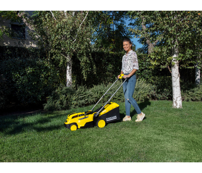 Karcher 14444200 LMO 18-36 Battery Lawn Mower - Yellow and Black - Zoom Image 5