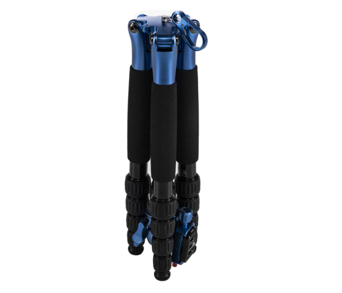 Sirui T-005SB Aluminum Tripod with B-00B Ball Head - Blue - Zoom Image 2