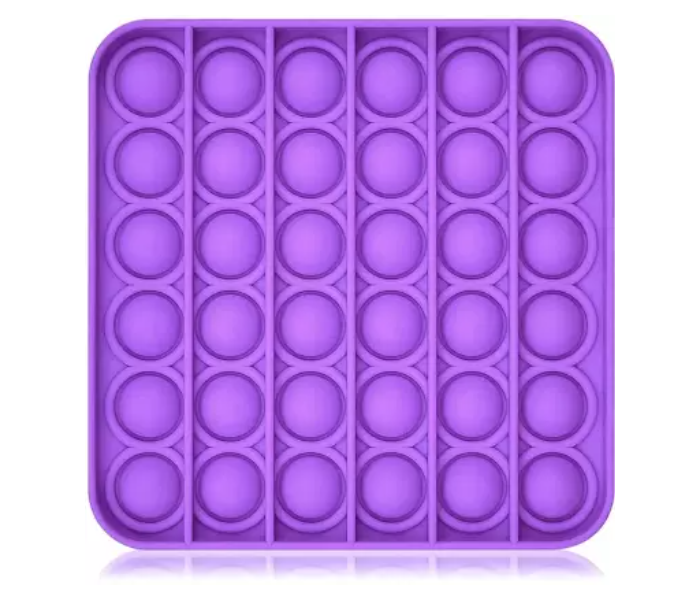 Pop It Purple Square Toy For Kids - Purple - Zoom Image 1