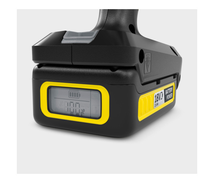 Karcher 13280100 KHB 6 Battery Handheld Cleaner - Black - Zoom Image 2