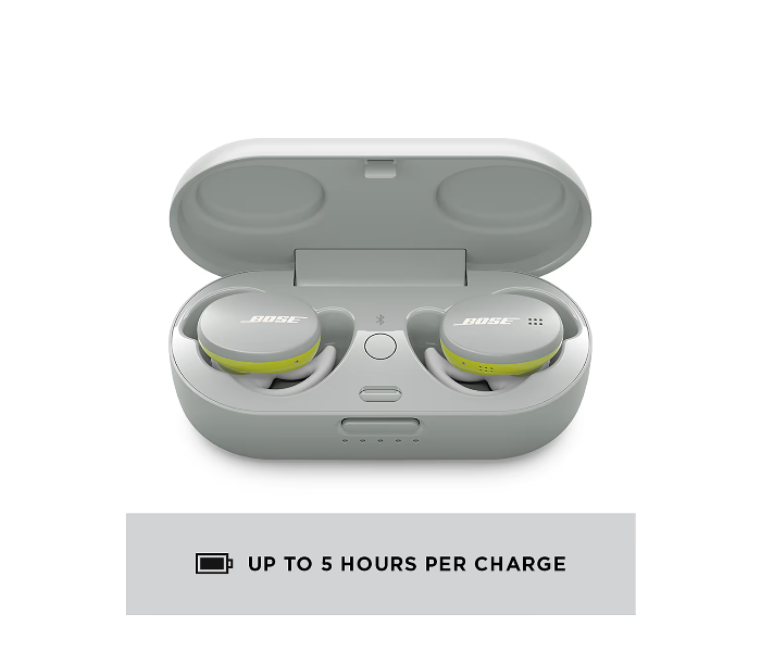 Bose Sport 805746-0030 In-Ear Truly Wireless Earbuds with Mic - White - Zoom Image 6