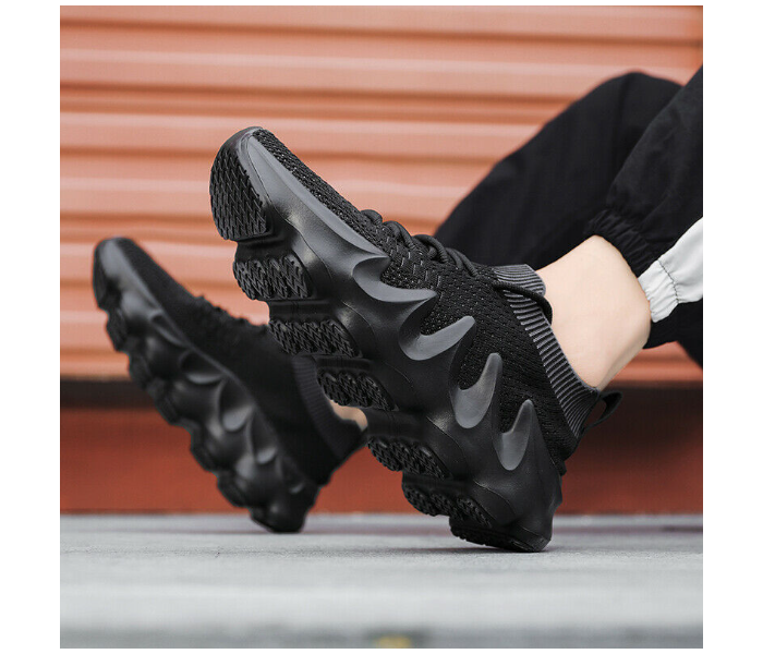 Unisex Sneaker Outdoor Casual Sports Shoes EU 39 - Black - Zoom Image 2