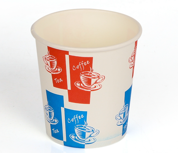 Hotpack PC6 50 Pieces 6oz Paper Cup - White - Zoom Image 1