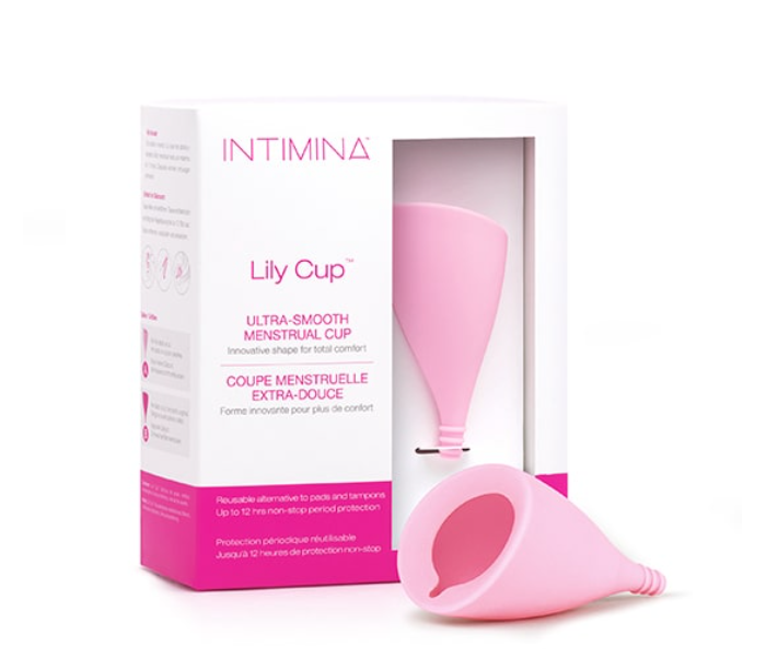 Intimina 129873 Size A Lily Cup Ultra Smooth Menstrual Cup - Rose - Zoom Image