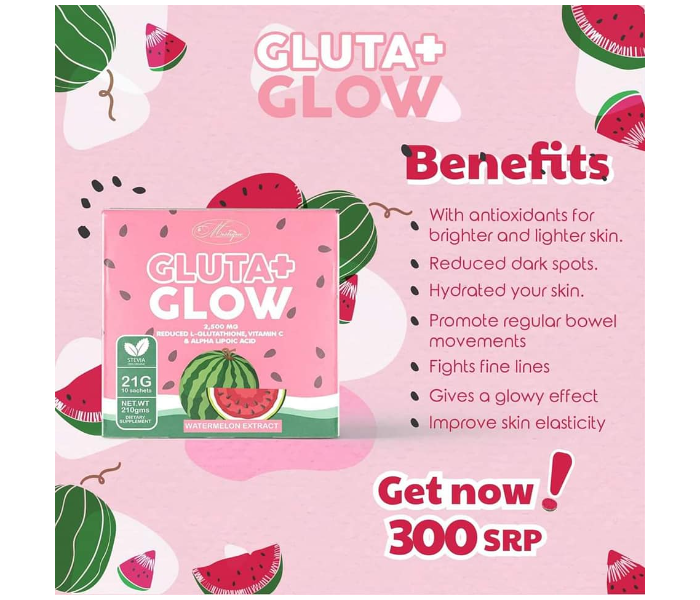 Glutaplus Glow GPGW01 Watermelon Juice - Zoom Image 4