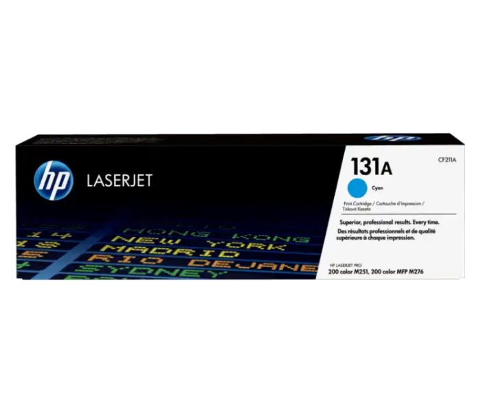 HP CF211A 131A Cyan LaserJet Toner Cartridge - Cyan - Zoom Image 2