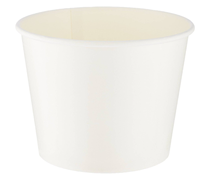 Hotpack HSMPSB750 5 Pieces 750ml Paper Soup Bowl - White - Zoom Image 4