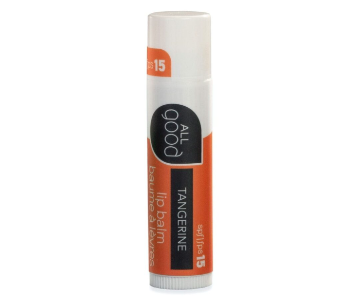 All Good 130449 4.25g SPF 15 Tangerine Lip Balm - Zoom Image