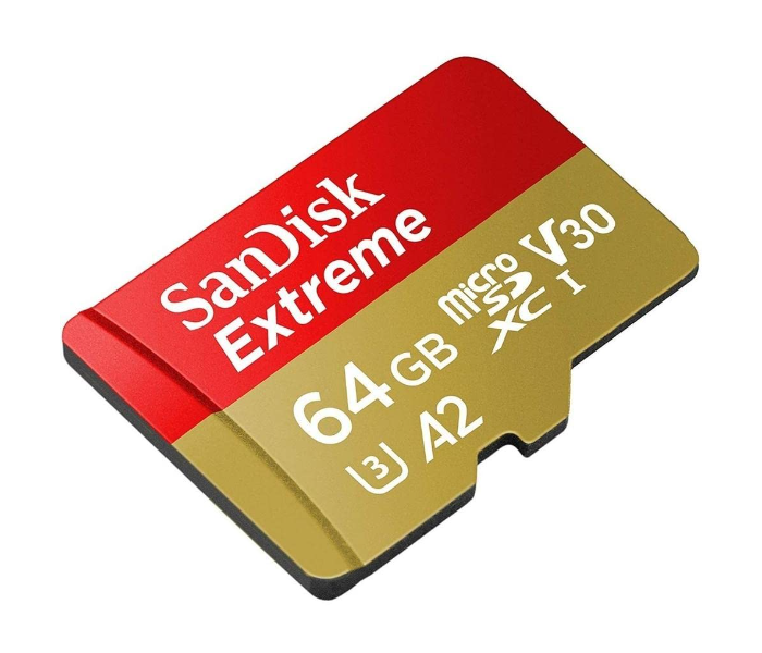 SanDisk SDSQXNE-064G-GN6MA Extreme 64GB MicroSDXC UHS-1 Card - Zoom Image 4