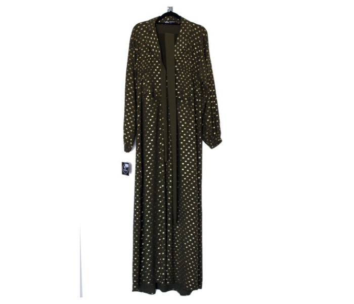 Clothinal CL00107 Stylish Abaya For Women - Green - Zoom Image