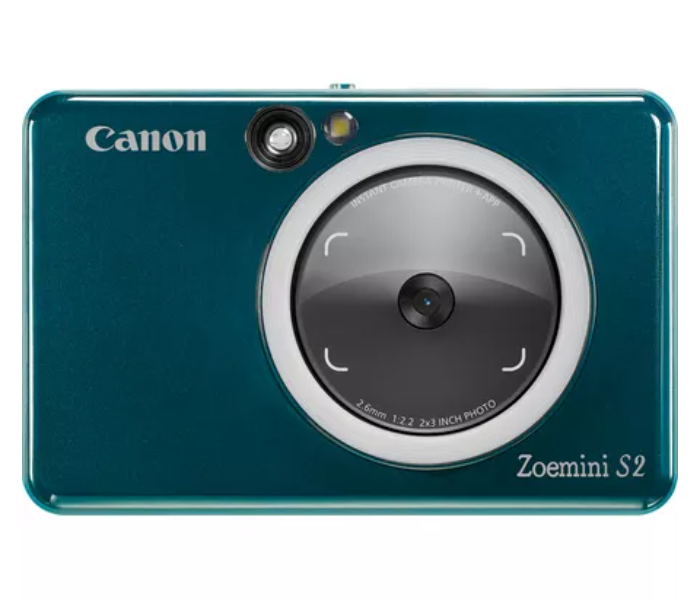 Canon Zoemini S2 Instant Camera Colour Photo Printer - Teal - Zoom Image 1