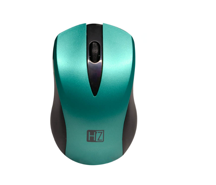 HEATZ ZM04 Minimal Design Mouse - Black And Green - Zoom Image 2