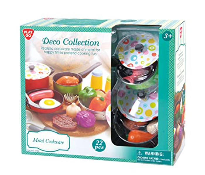 PlayGo 6840 Deco Collection Metal Cookware Toys For Kids - Zoom Image 1