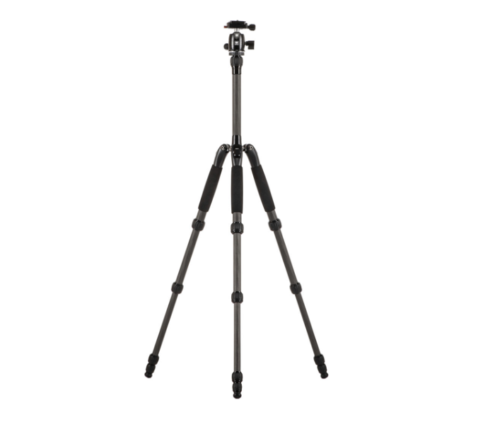 Sirui T-005SK Aluminum Tripod with B-00K Ball Head - Black - Zoom Image 1