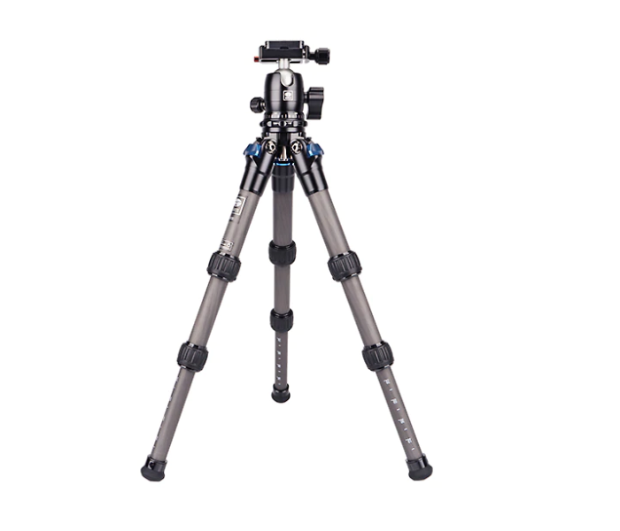 Sirui AM-223 ProfiLegs Carbon Fiber Travel Compact Lightweight Tripod with B-00K Ball Head - Black - Zoom Image 4