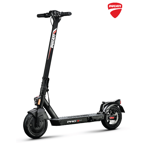 Ducati Pro 2 Plus 350W Foldable Electric Scooter - Black - Zoom Image 1