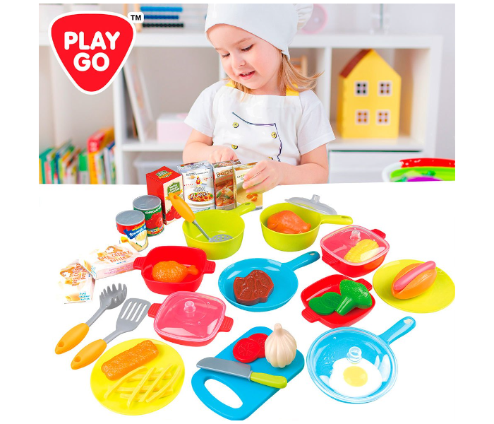 PlayGo Cookware and Food Set Toy for Kids - Zoom Image 2